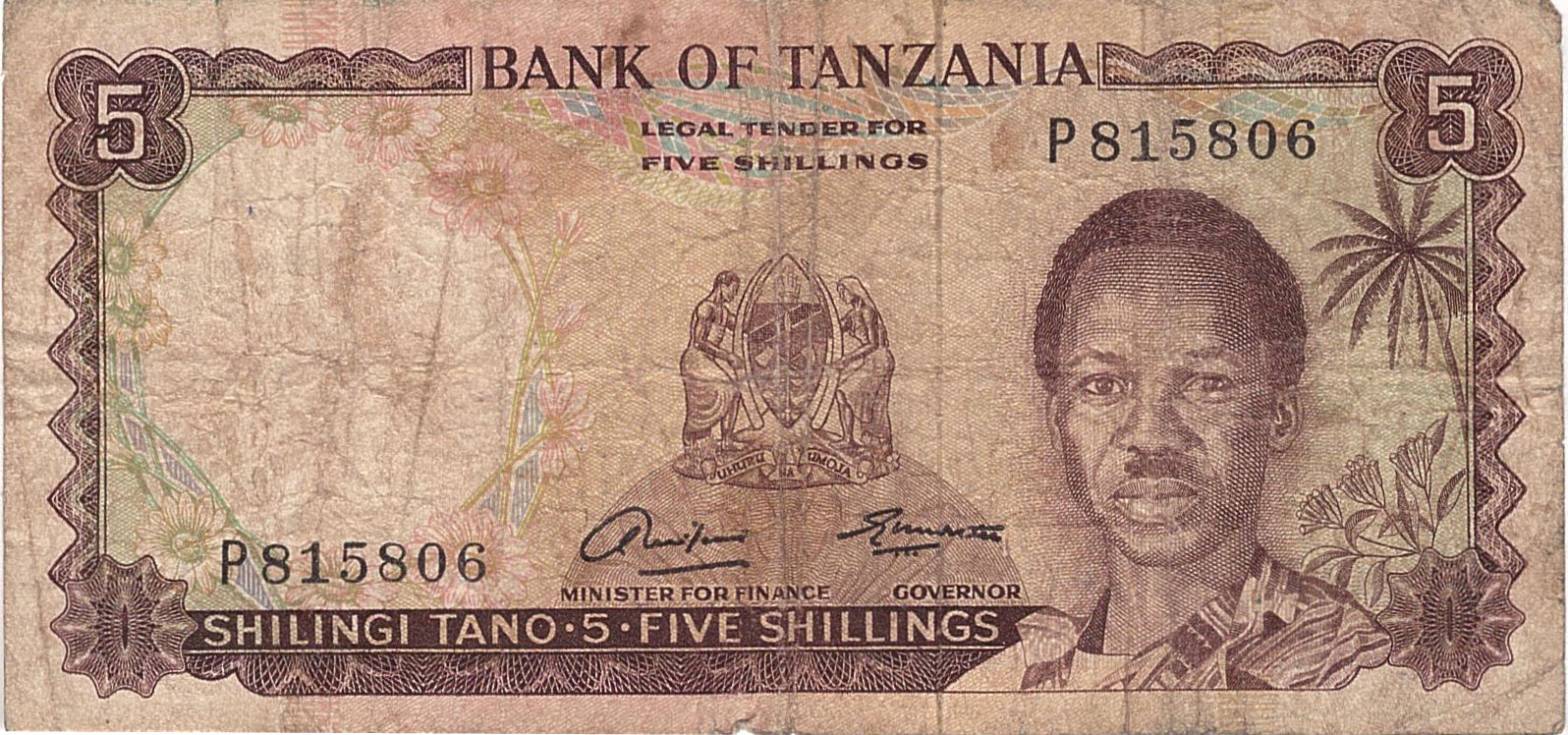 Tanzania 5 1968 F P-1